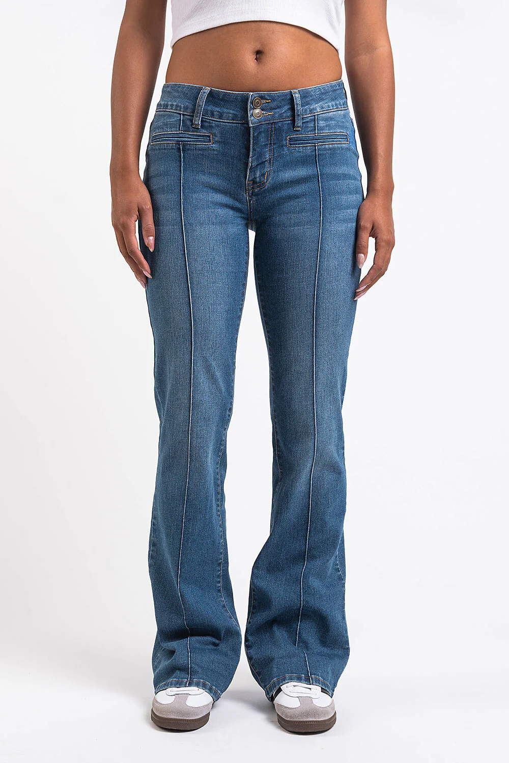 Claire 02Low Bootcut Jeans - Blue - Image 4