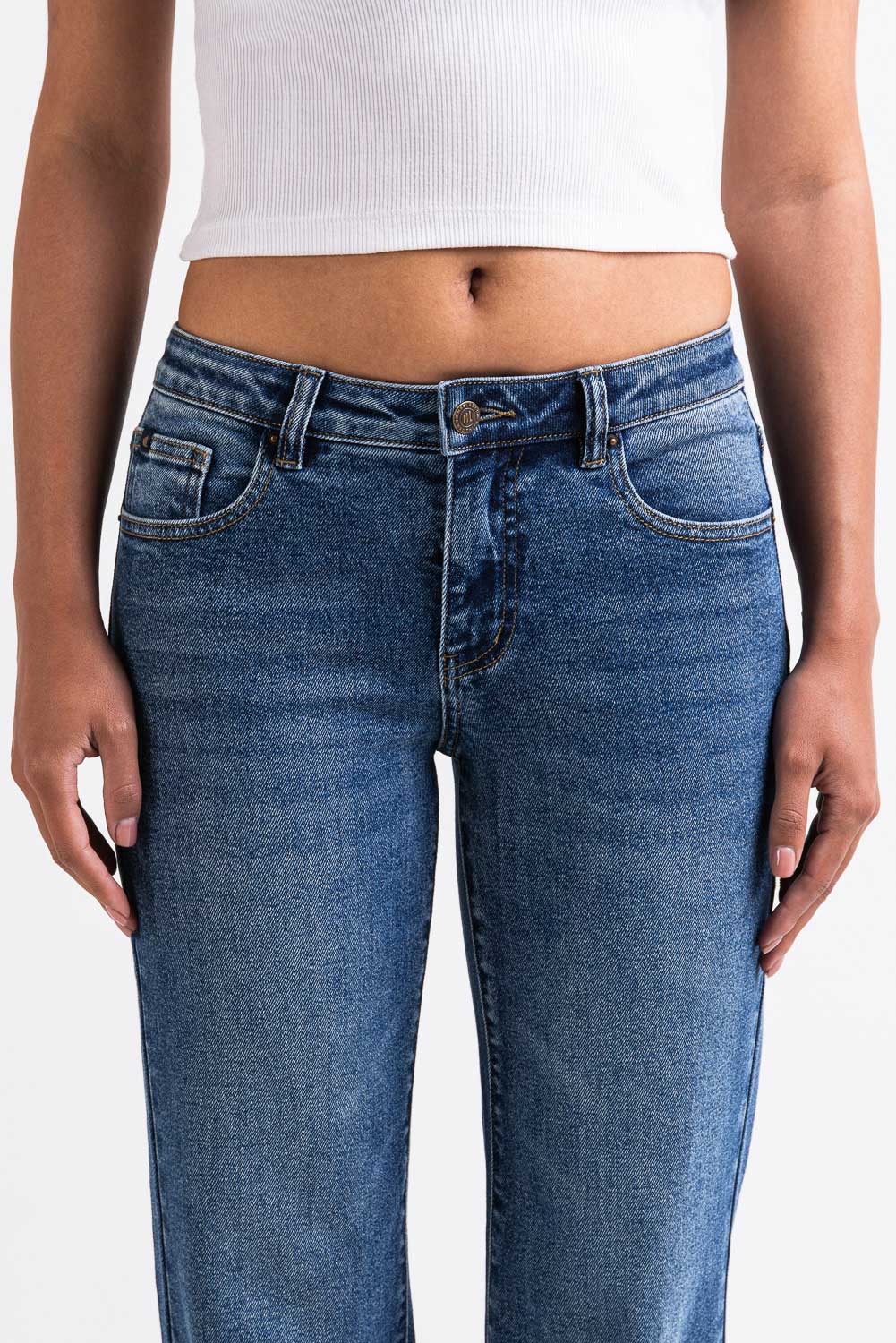 Dina 02Low Raka Jeans - Classic Blue - Image 3