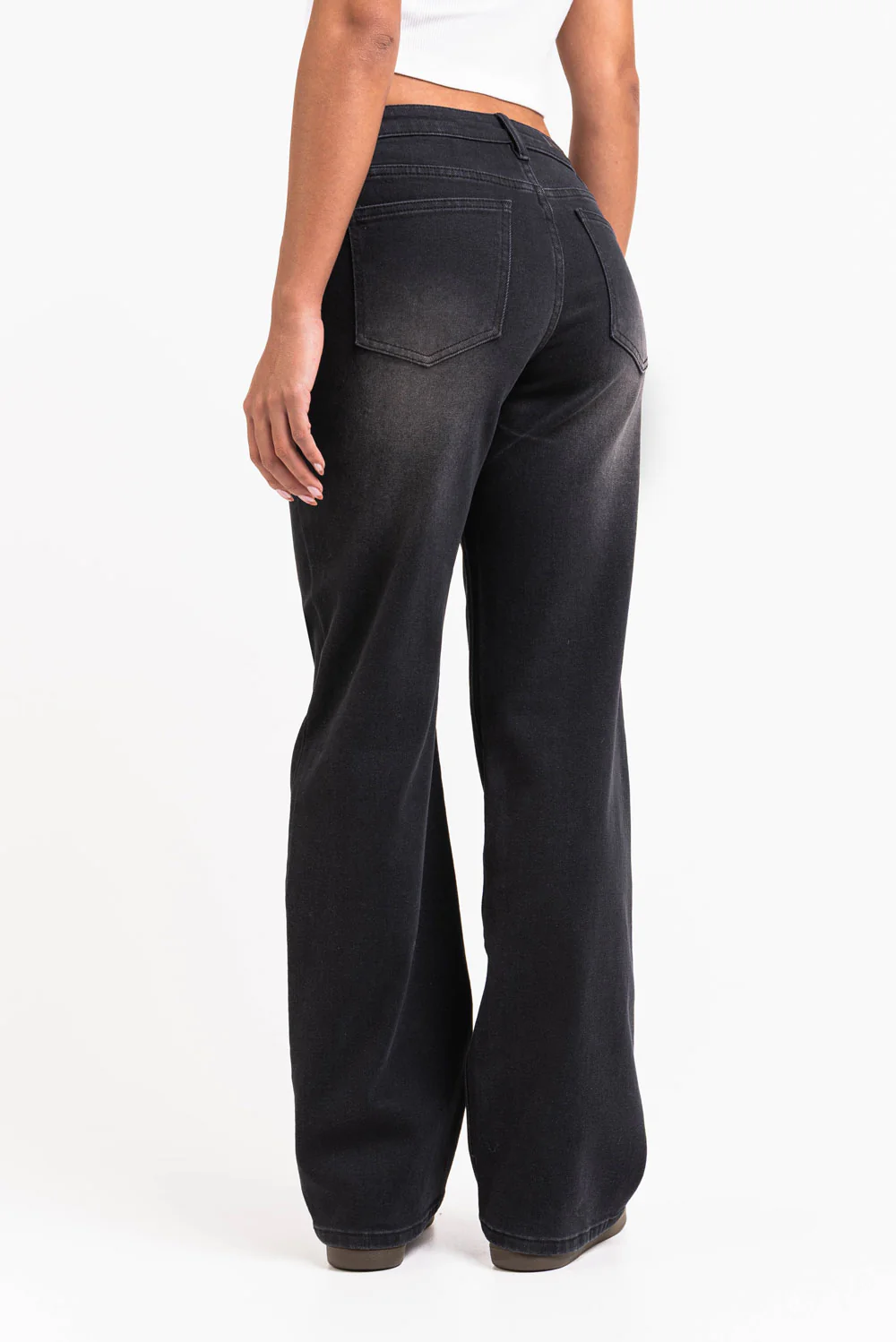 Dina 02Low Raka Jeans - Washed Black - Image 4