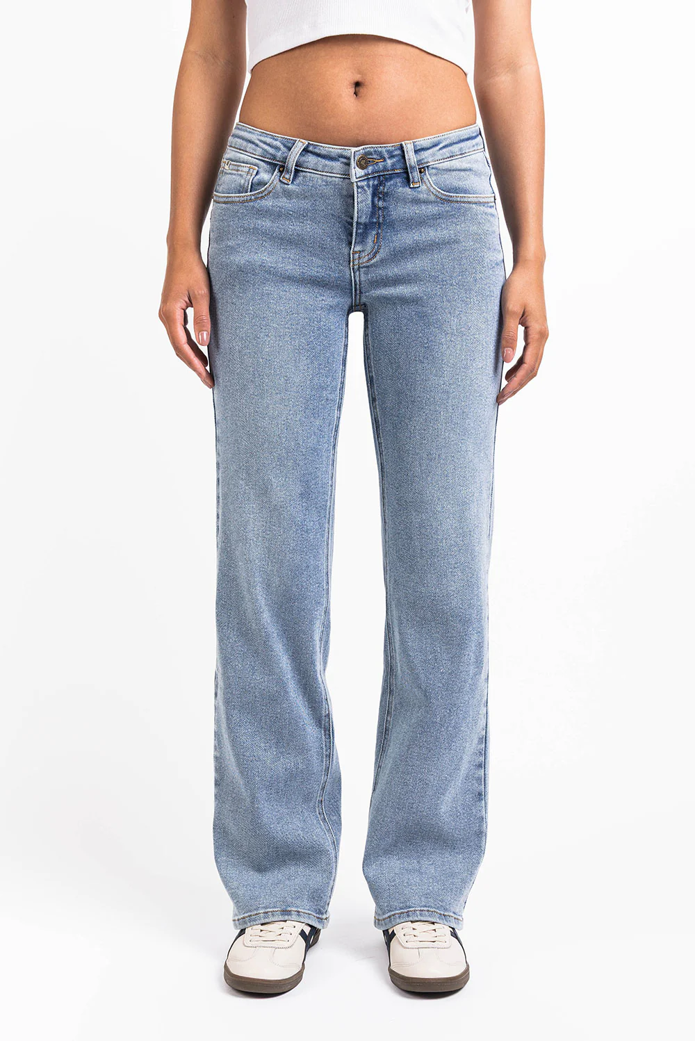 Dina 03Low Raka Jeans - Mid Blue