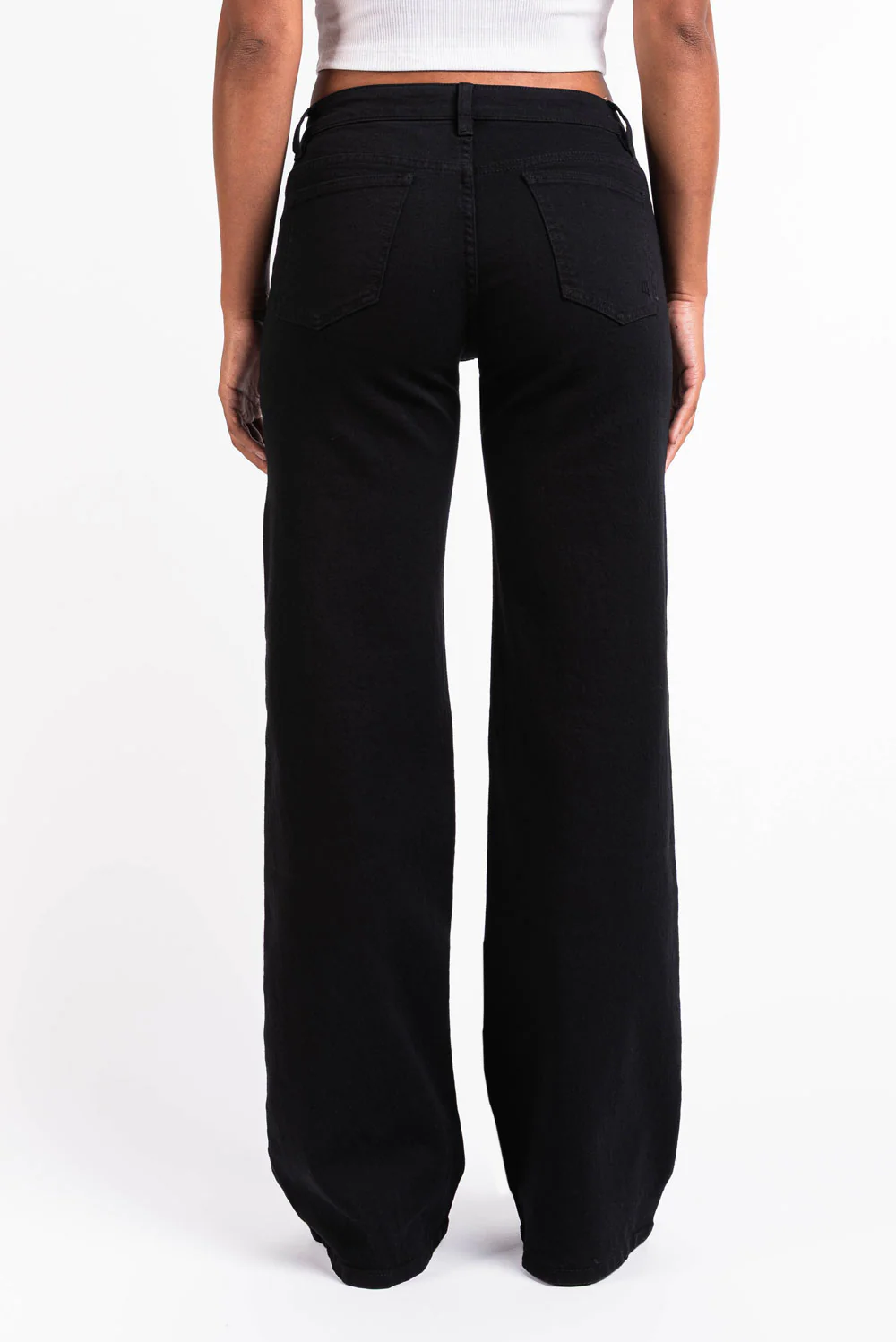 Disa 01Low Vida Jeans - Black - Image 7