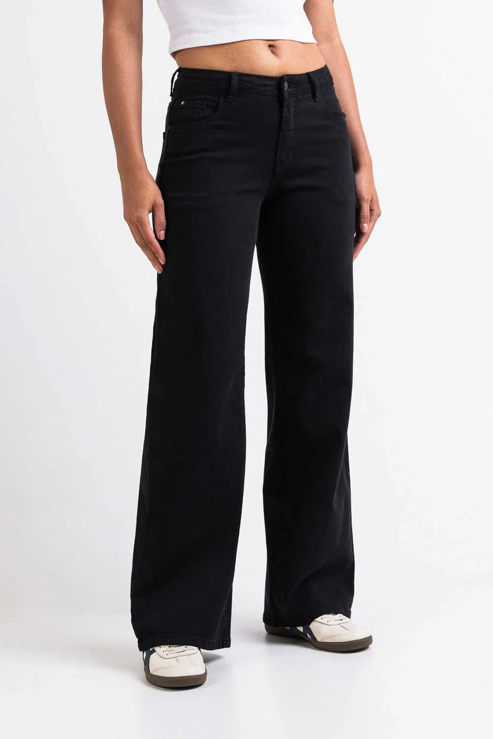 Disa 01Mid Raka Jeans - Black - Image 4
