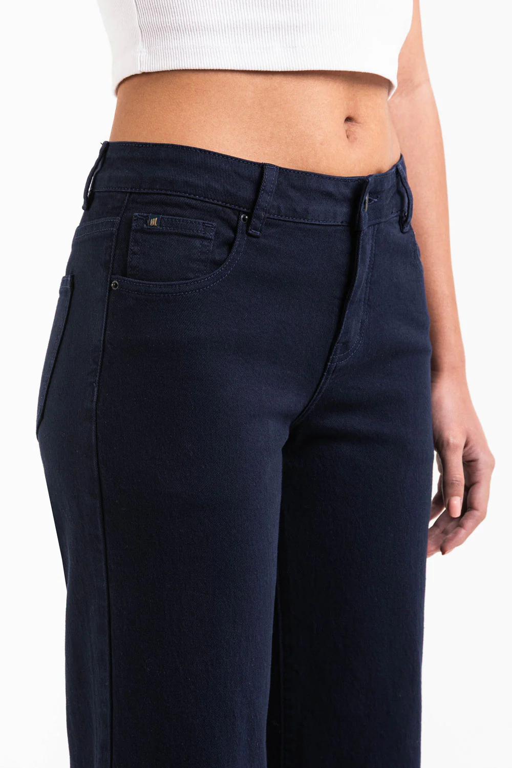 Disa 01Mid Raka Jeans - Navy - Image 3