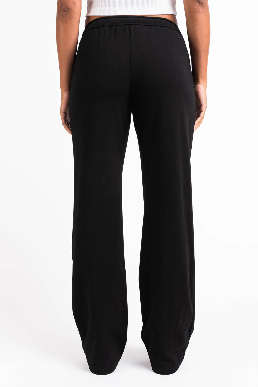 Eyla 01Mid Raka Loungebyxor - Black - Image 6