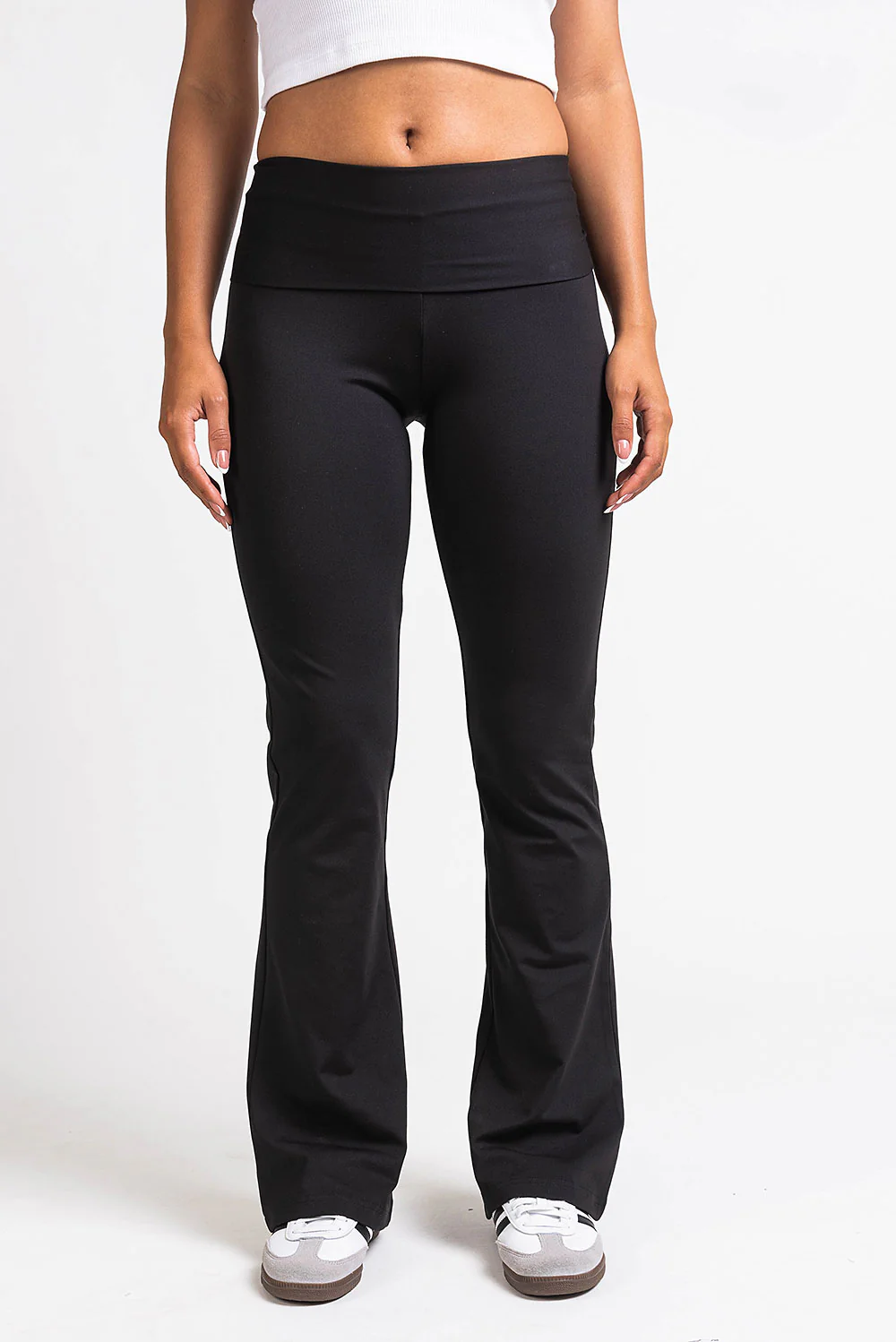 Geri 01High ActiveFlex Bootcut Byxor - Black - Image 4