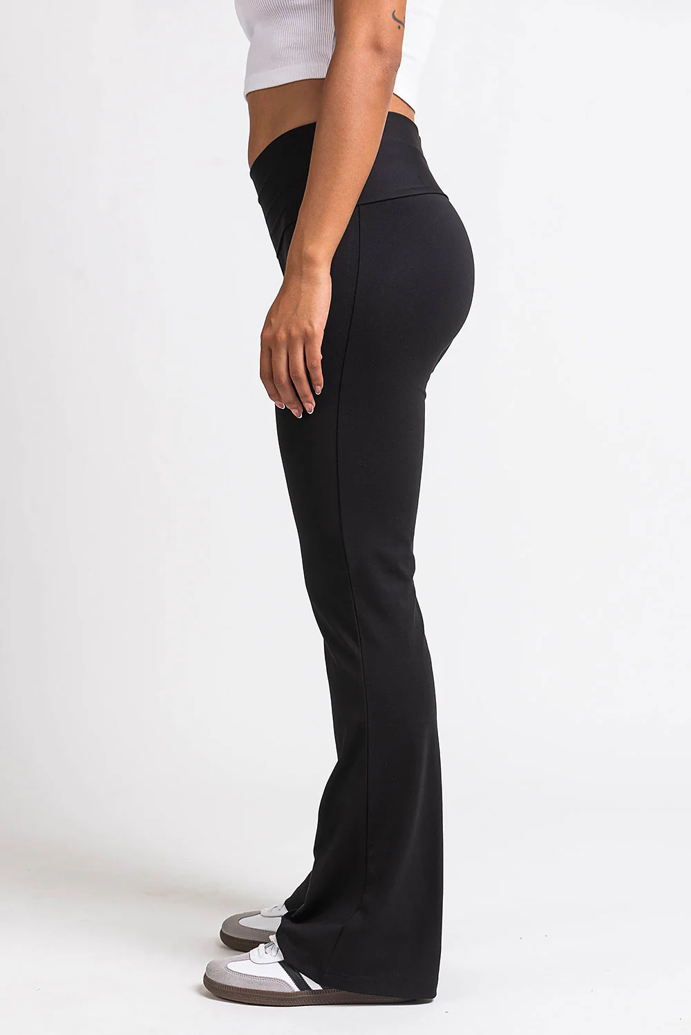 Geri 01High ActiveFlex Bootcut Byxor - Black - Image 5