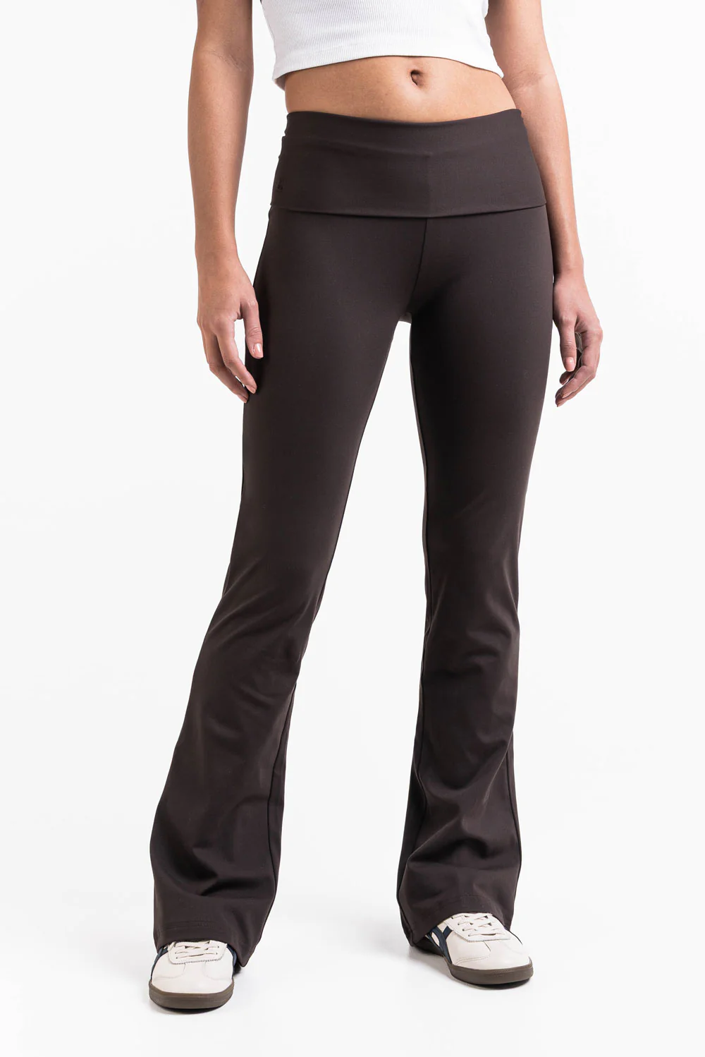 Geri 01High ActiveFlex Bootcut Byxor - Brown - Image 4