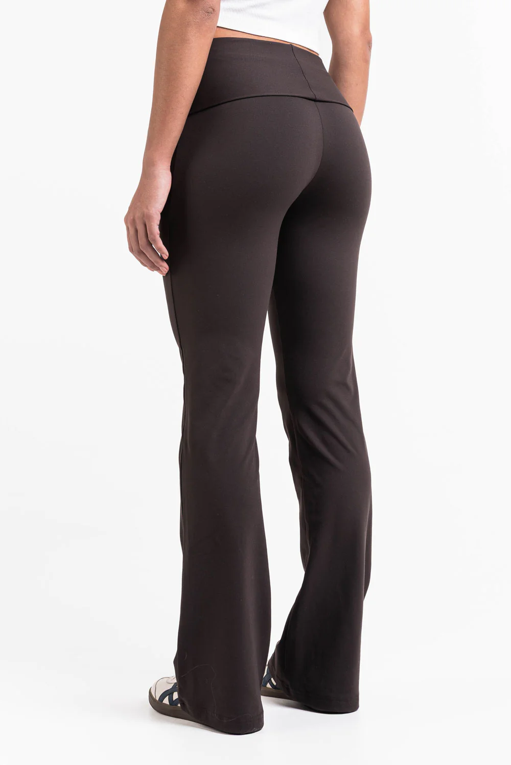 Geri 01High ActiveFlex Bootcut Byxor - Brown - Image 7