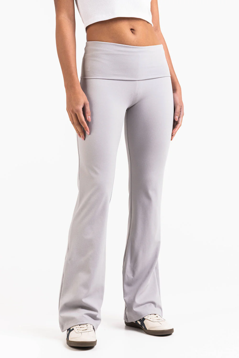 Geri 01High ActiveFlex Bootcut Byxor - Light Grey