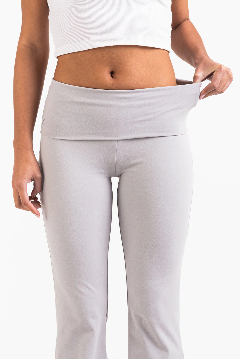 Geri 01High ActiveFlex Bootcut Byxor - Light Grey - Image 3