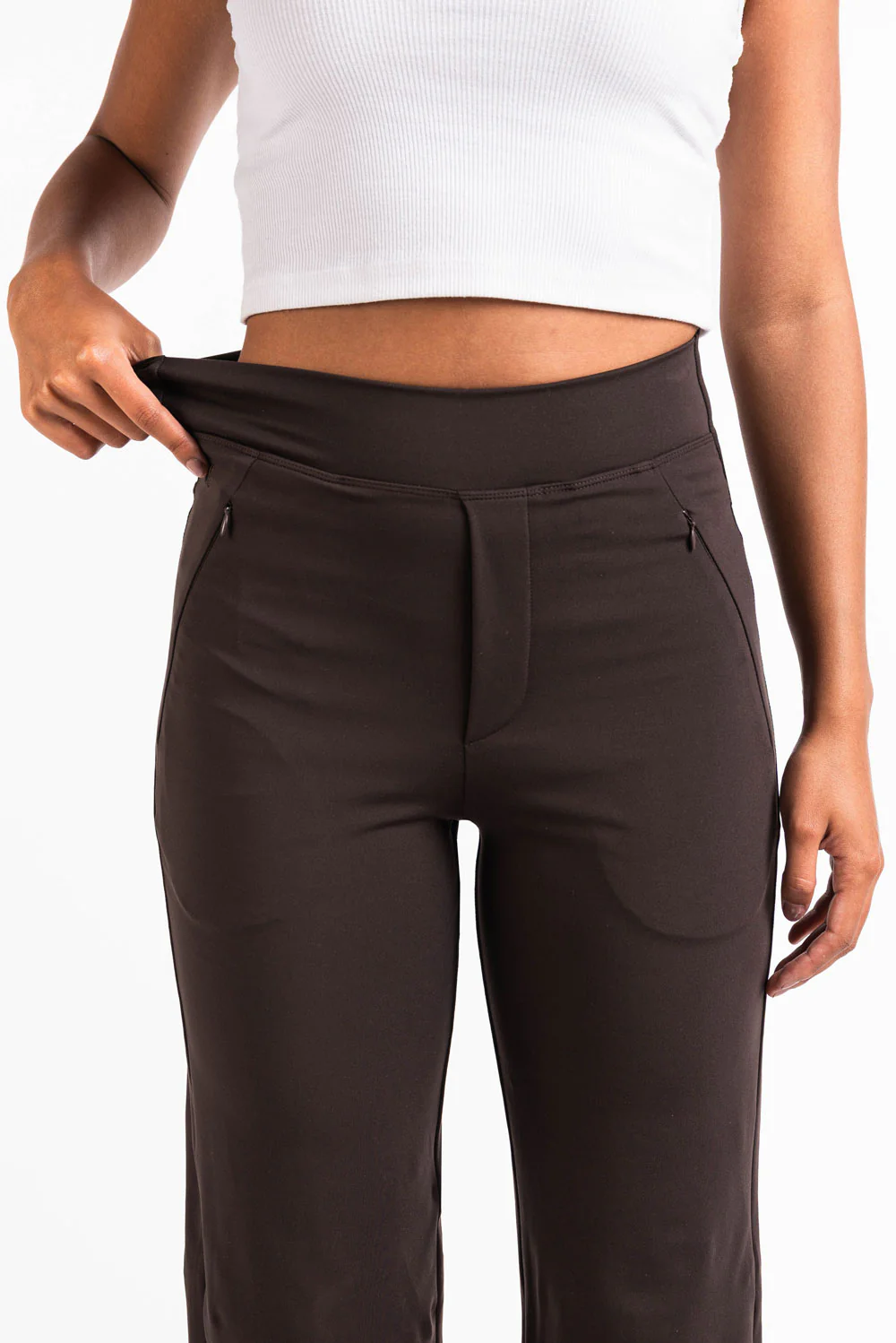Holly 01High ActiveFlex Raka Byxor - Brown - Image 3
