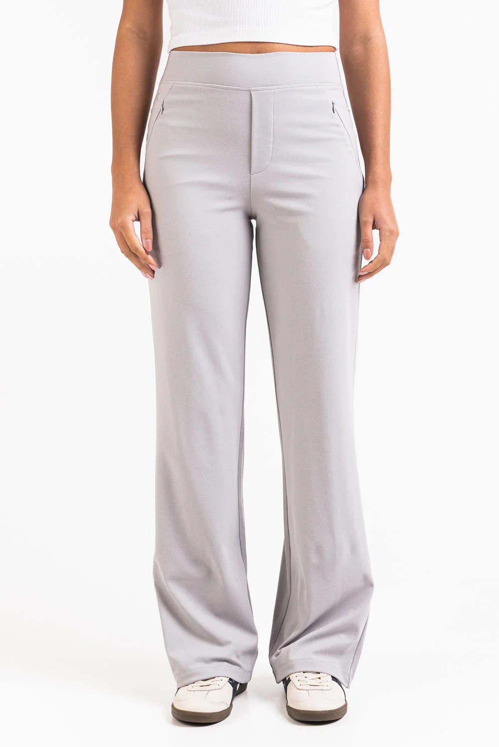 Holly 01High ActiveFlex Raka Byxor - Light Grey