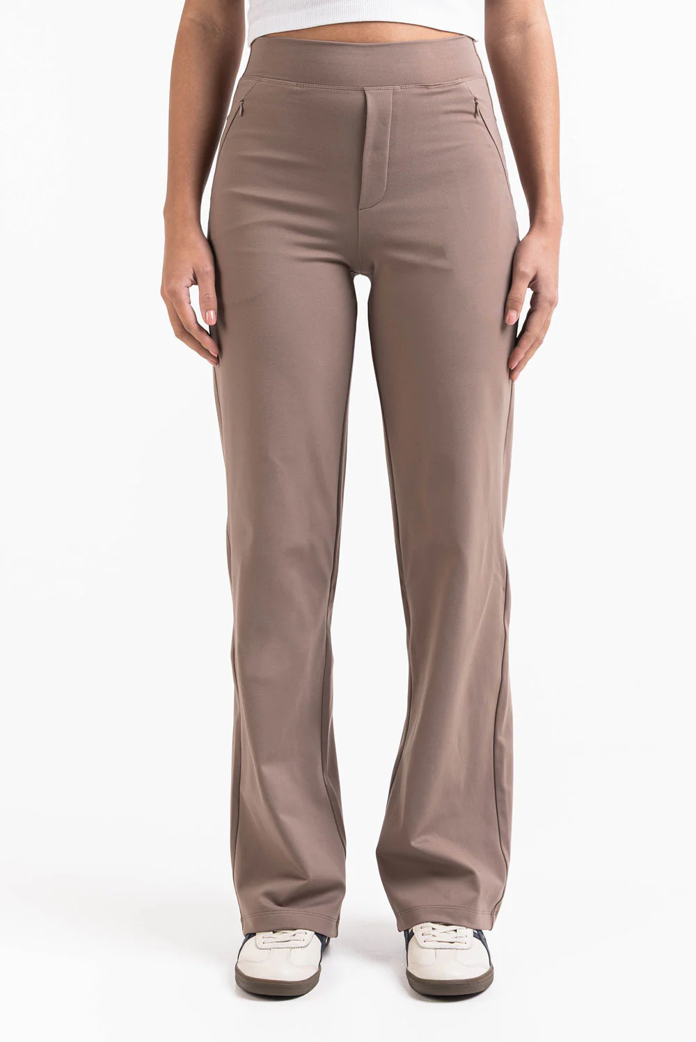 Holly 01High ActiveFlex Raka Byxor - Taupe - Image 5
