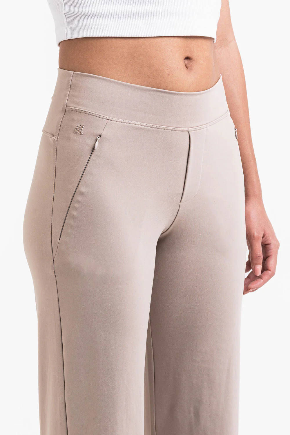 Holly 01Mid ActiveFlex Raka Byxor - Beige - Image 5