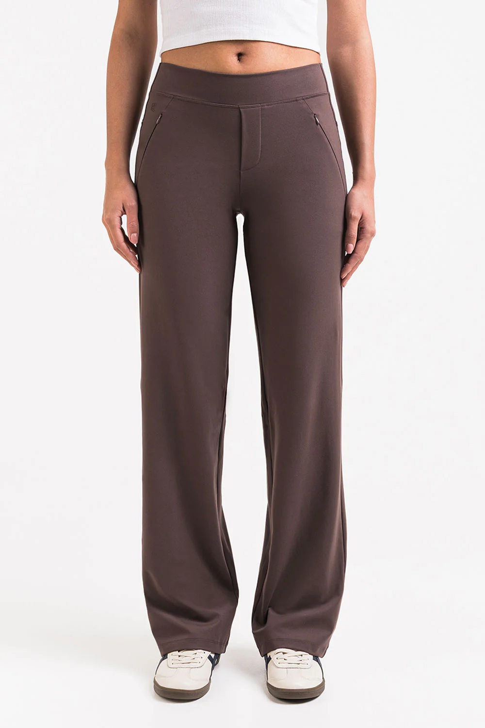 Holly 01Mid ActiveFlex Raka Byxor - Mocca