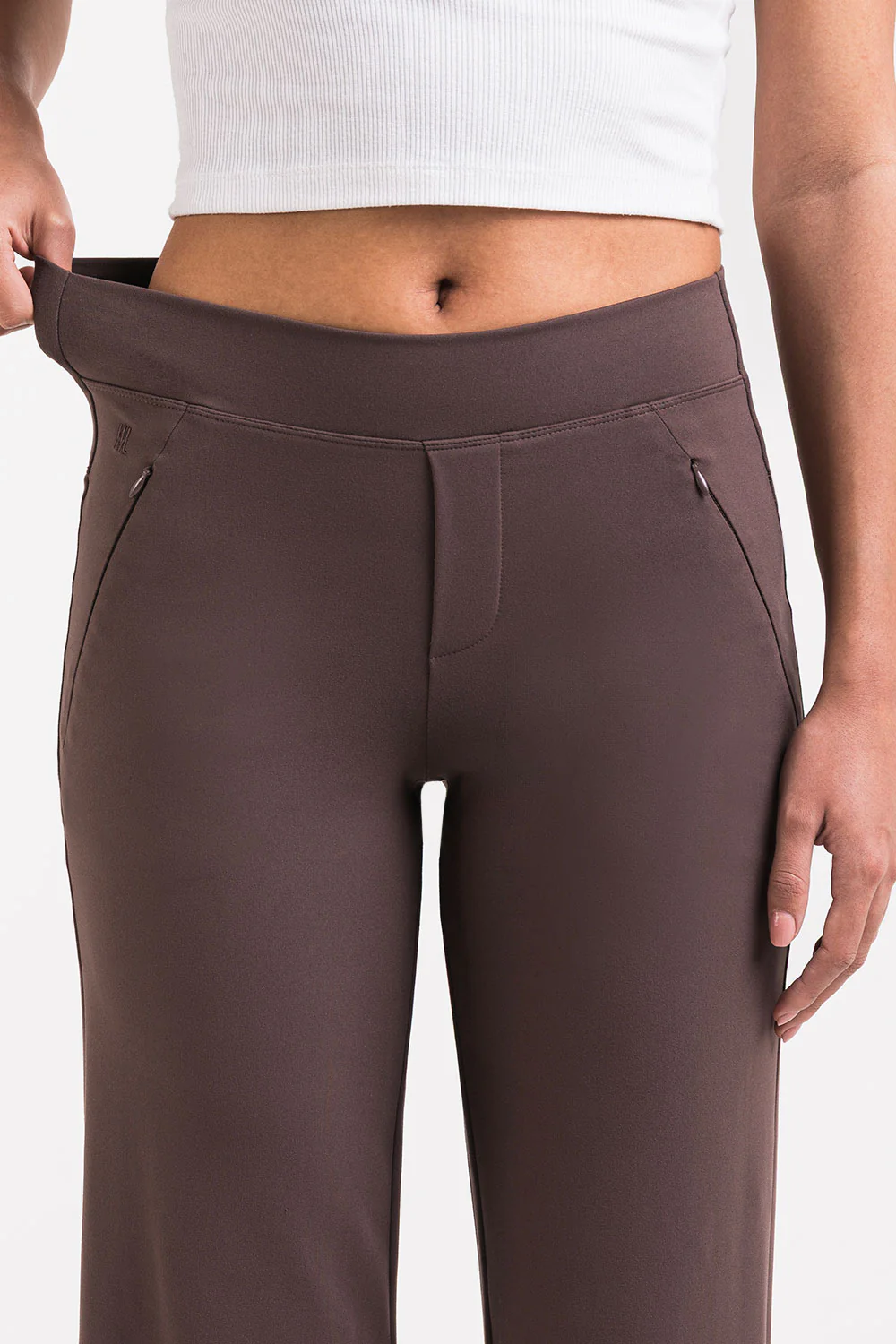 Holly 01Mid ActiveFlex Raka Byxor - Mocca - Image 3
