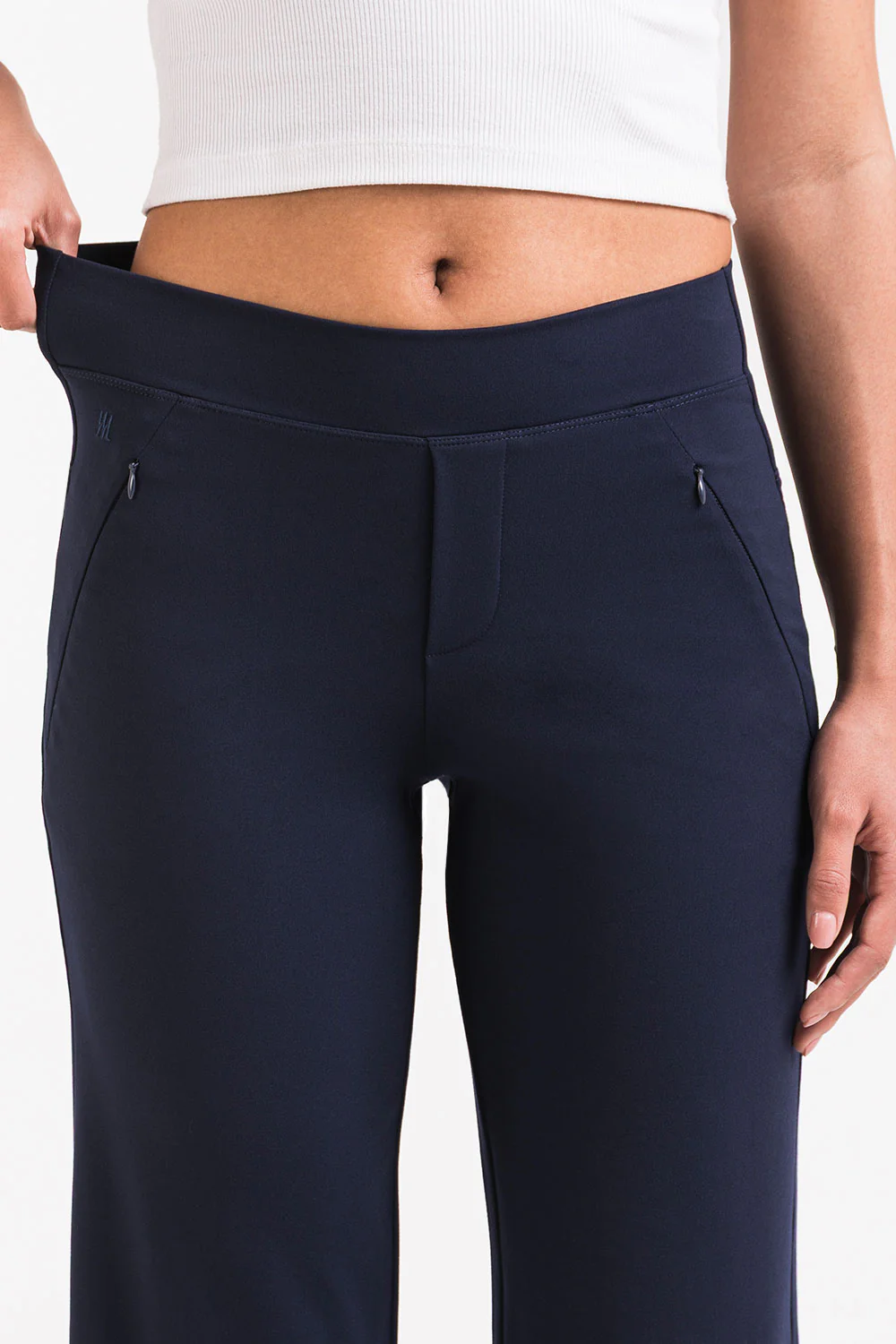 Holly 01Mid ActiveFlex Raka Byxor - Navy - Image 3