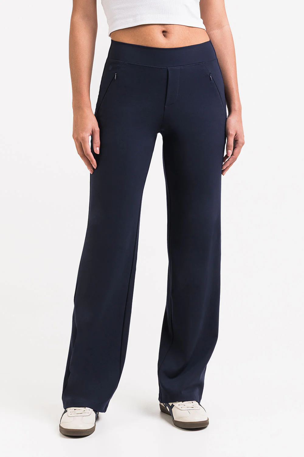 Holly 01Mid ActiveFlex Raka Byxor - Navy - Image 4
