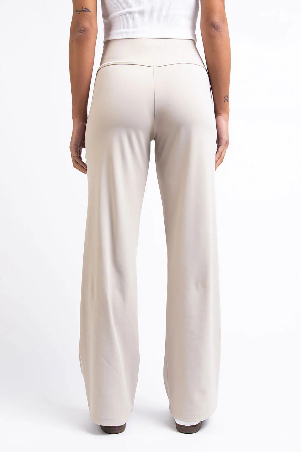 Holly 02High ActiveFlex Raka Byxor - Beige - Image 5