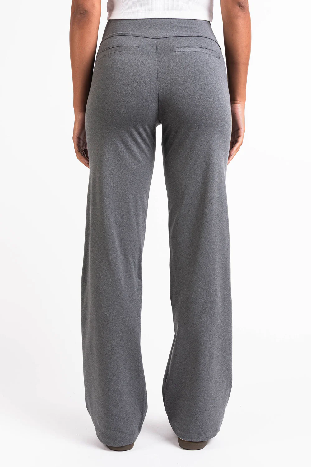 Holly 03High ActiveFlex Raka Byxor - Grey Melange - Image 5