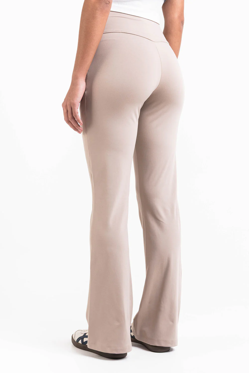 Holly 04High ActiveFlex Bootcut Byxor - Beige - Image 3