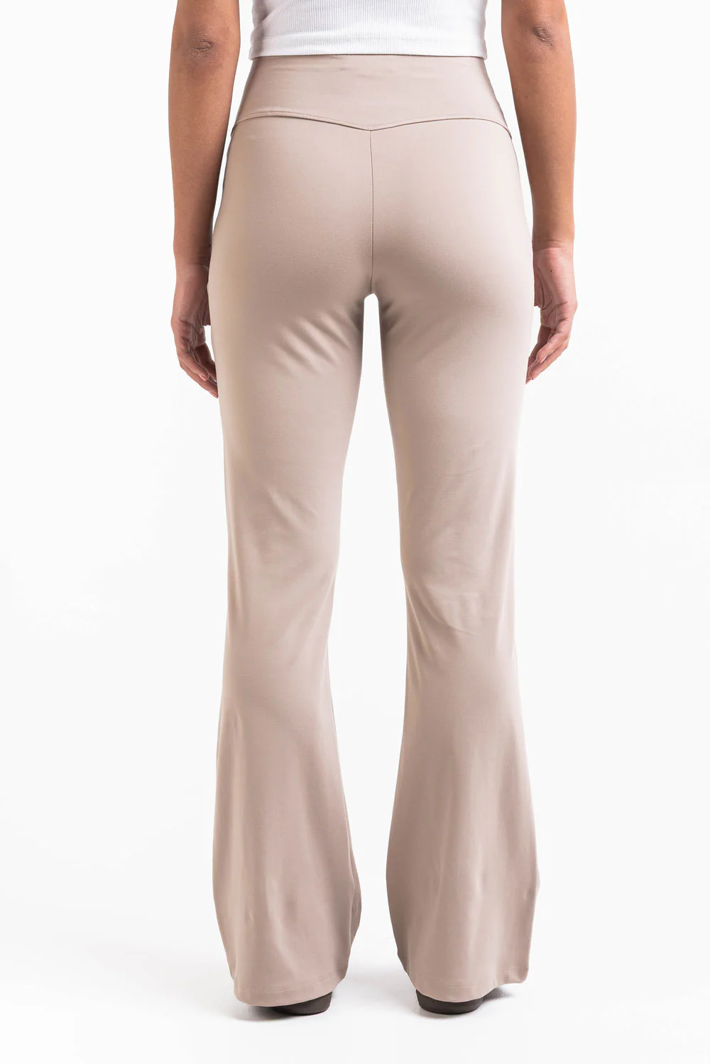 Holly 04High ActiveFlex Bootcut Byxor - Beige - Image 7
