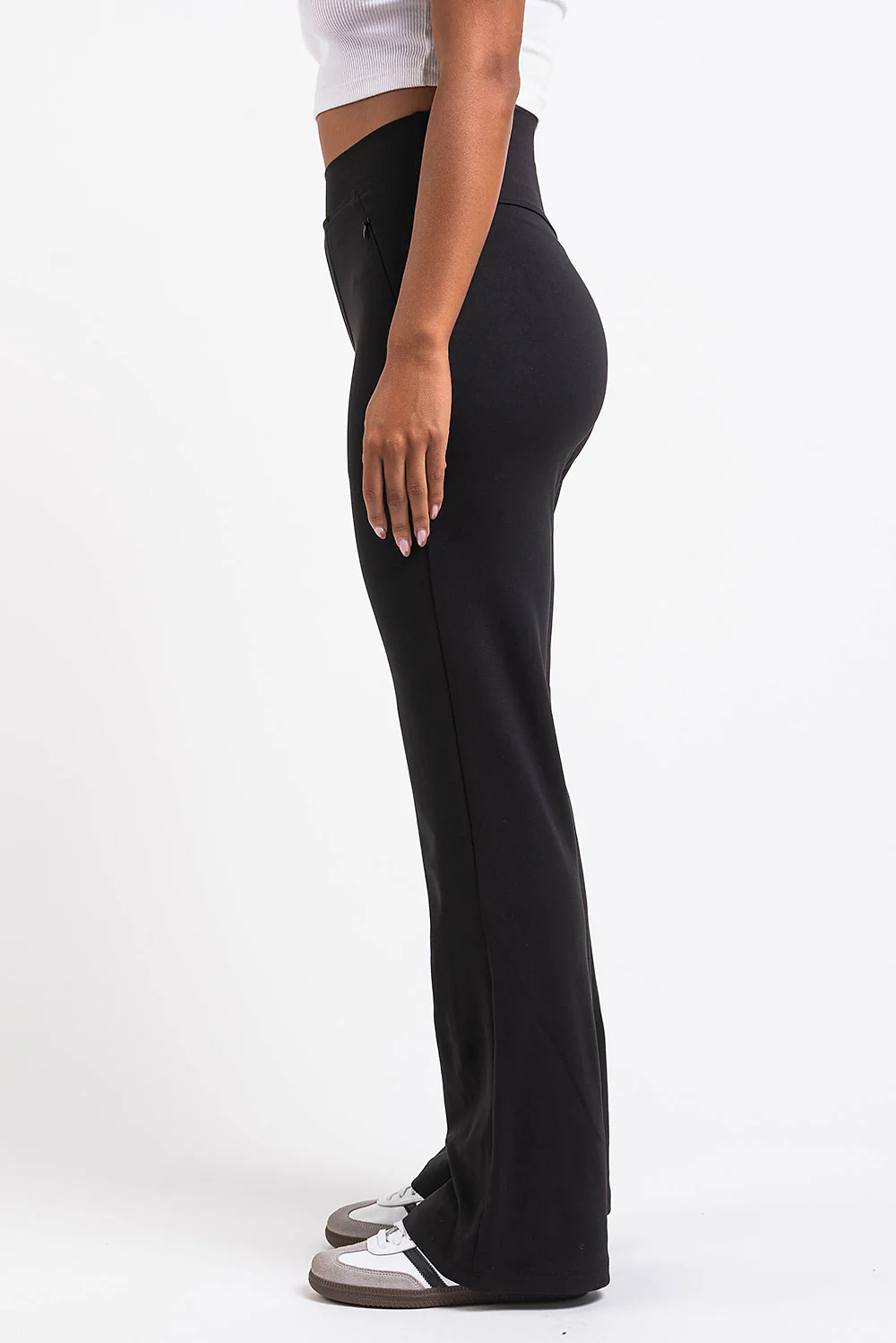 Holly 04High ActiveFlex Bootcut Byxor - Black - Image 6