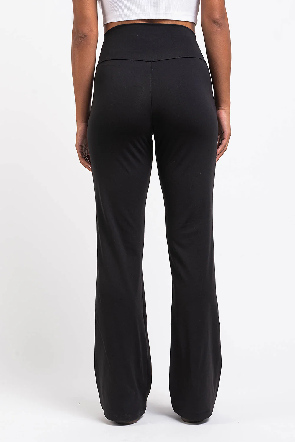 Holly 04High ActiveFlex Bootcut Byxor - Black - Image 7