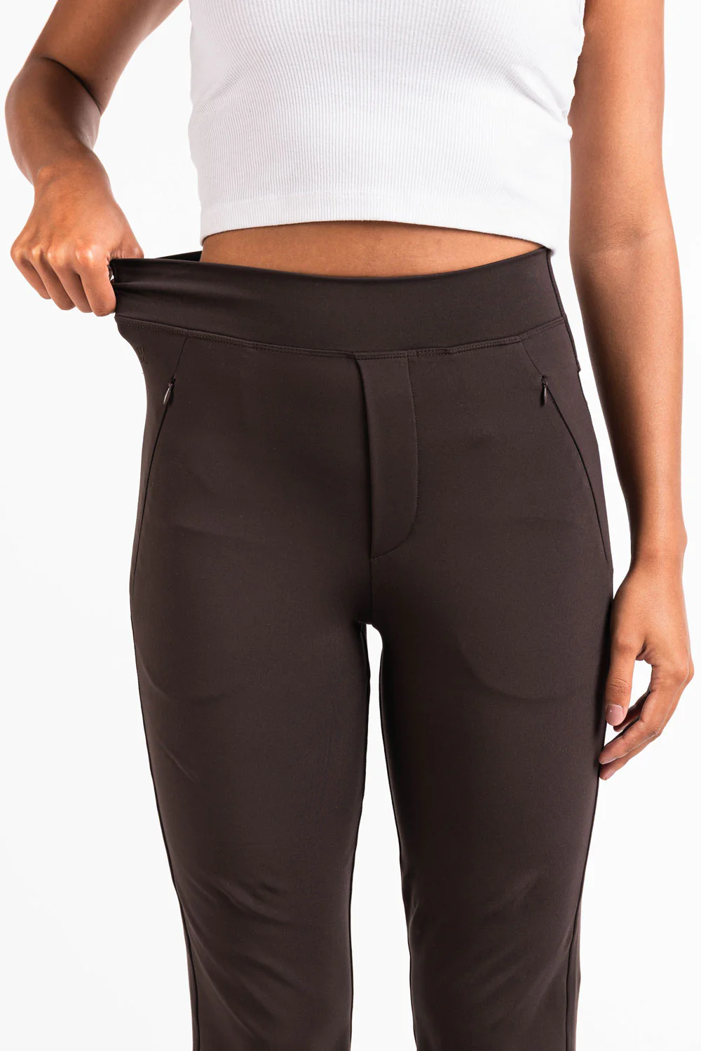Holly 04High ActiveFlex Bootcut Byxor - Brown - Image 3