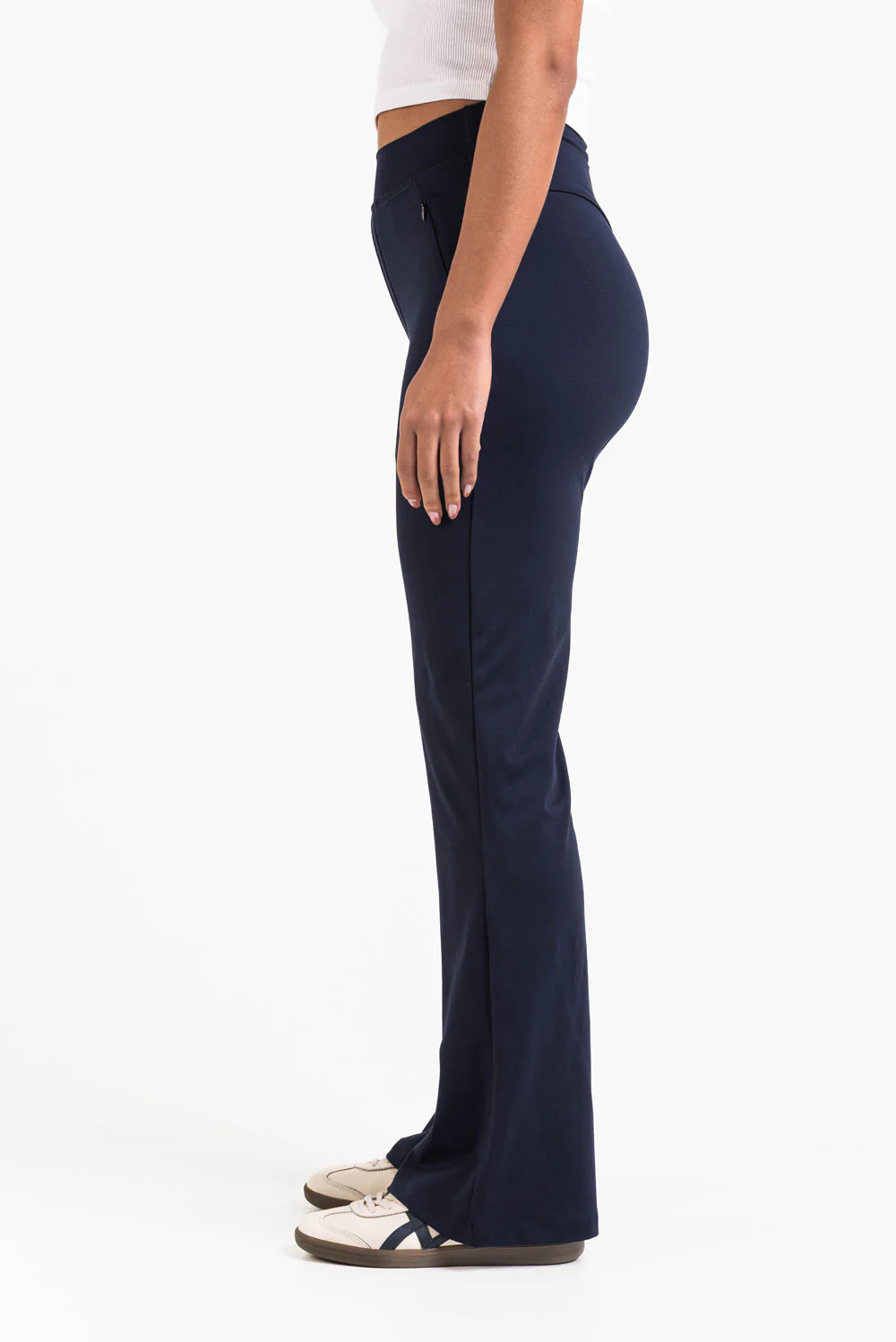 Holly 04High ActiveFlex Bootcut Byxor - Navy - Image 7