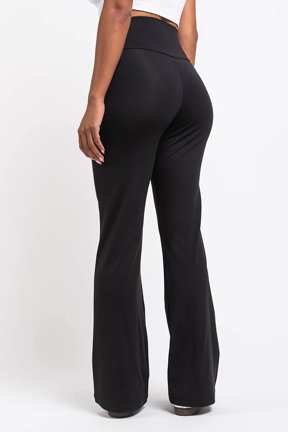 Holly 06High ActiveFlex Warm Bootcut Byxor - Black - Image 4