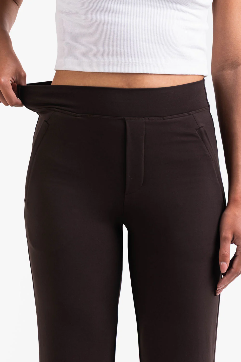 Holly 08High ActiveFlex Raka Byxor - Brown - Image 3