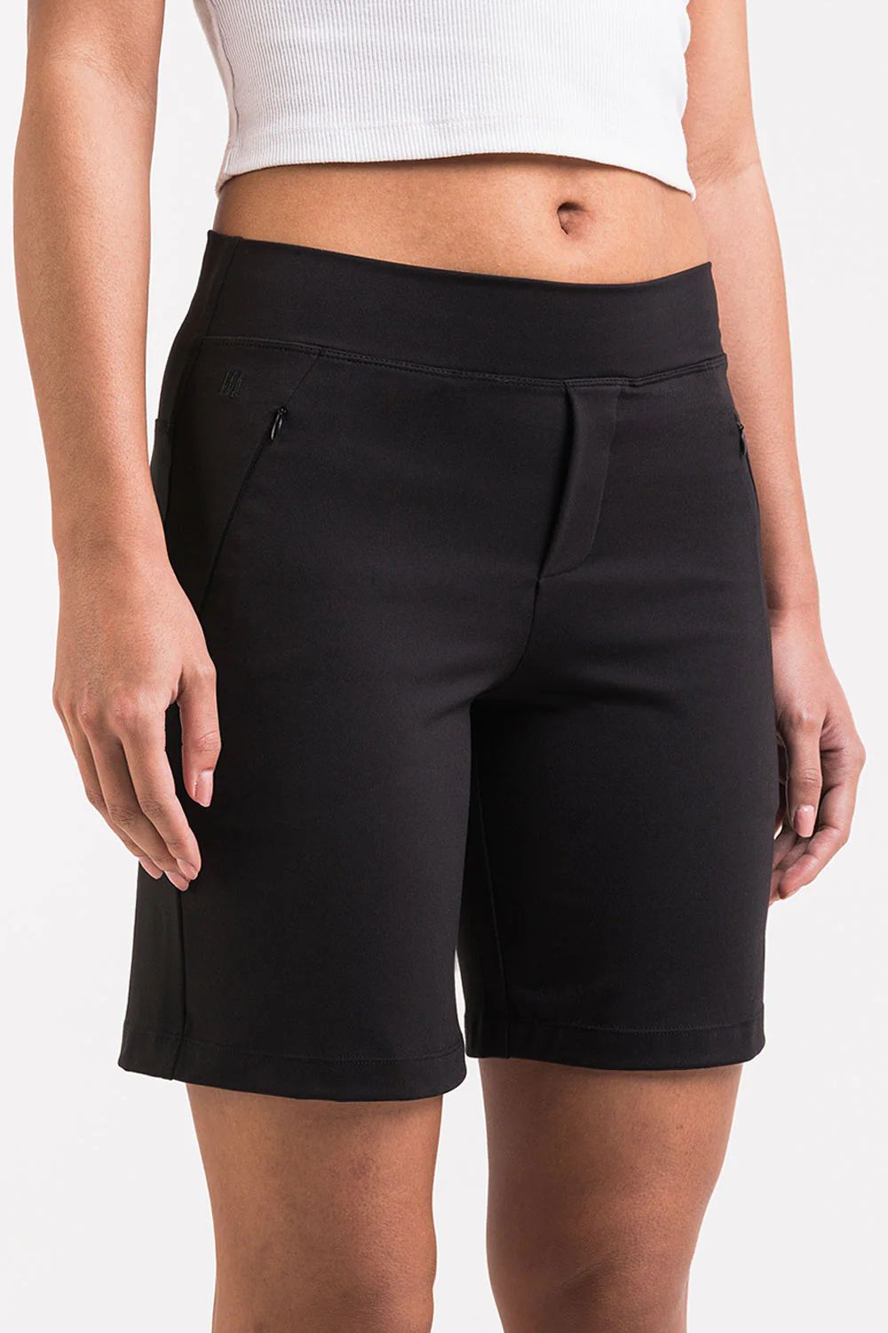 Holly 09Mid 20cm ActiveFlex Shorts - Black - Image 4