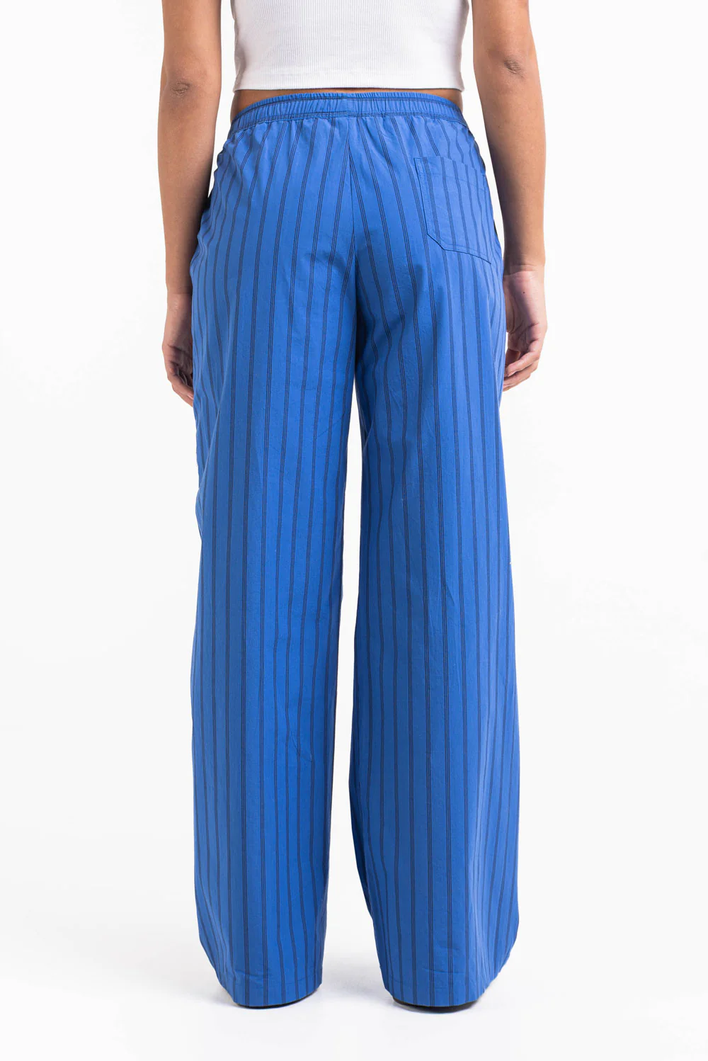 Mandy 01Mid Vida Loungebyxor - Royal Striped - Image 6