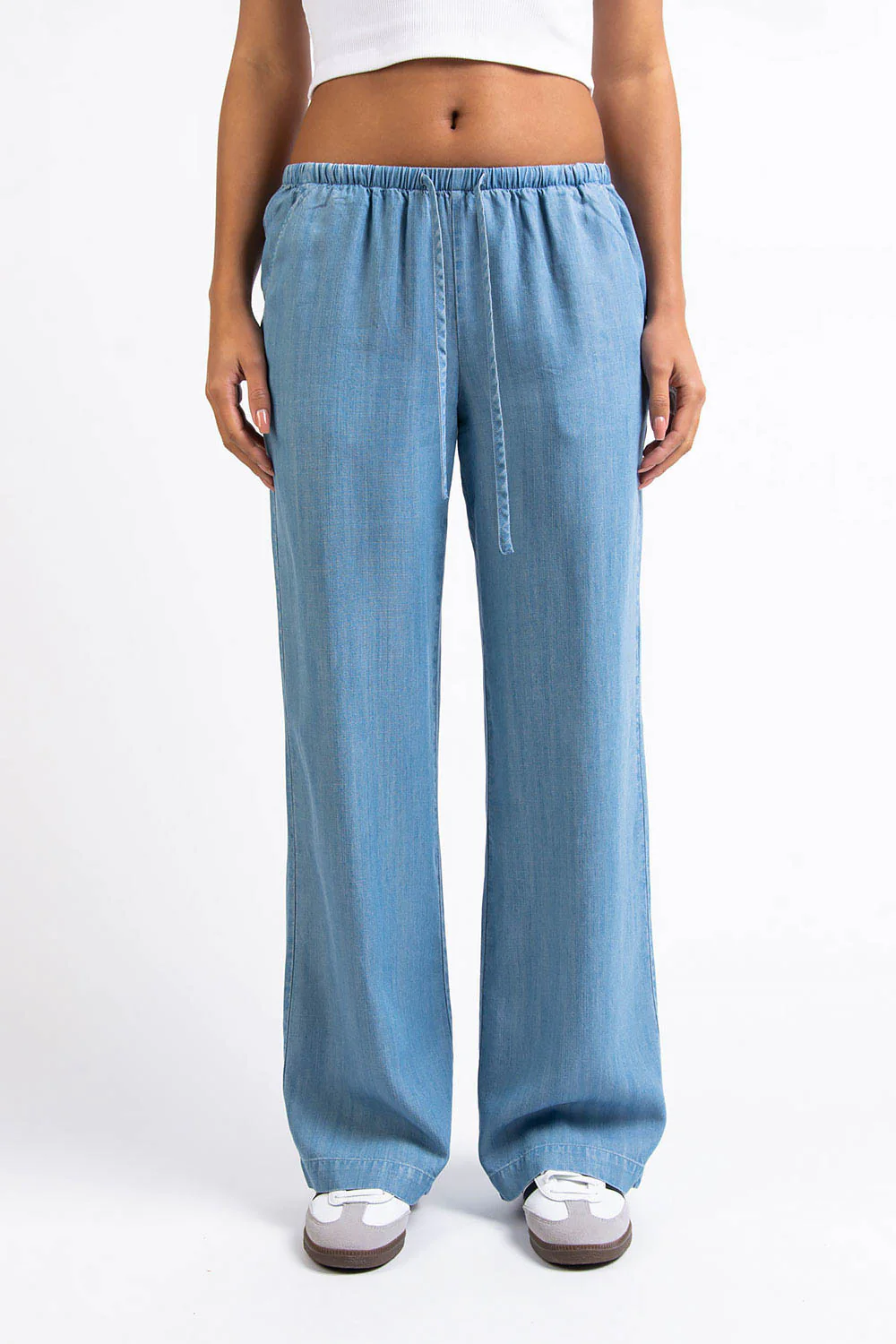 Mel 03Low Raka Loungebyxor - Bleach Blue - Image 5