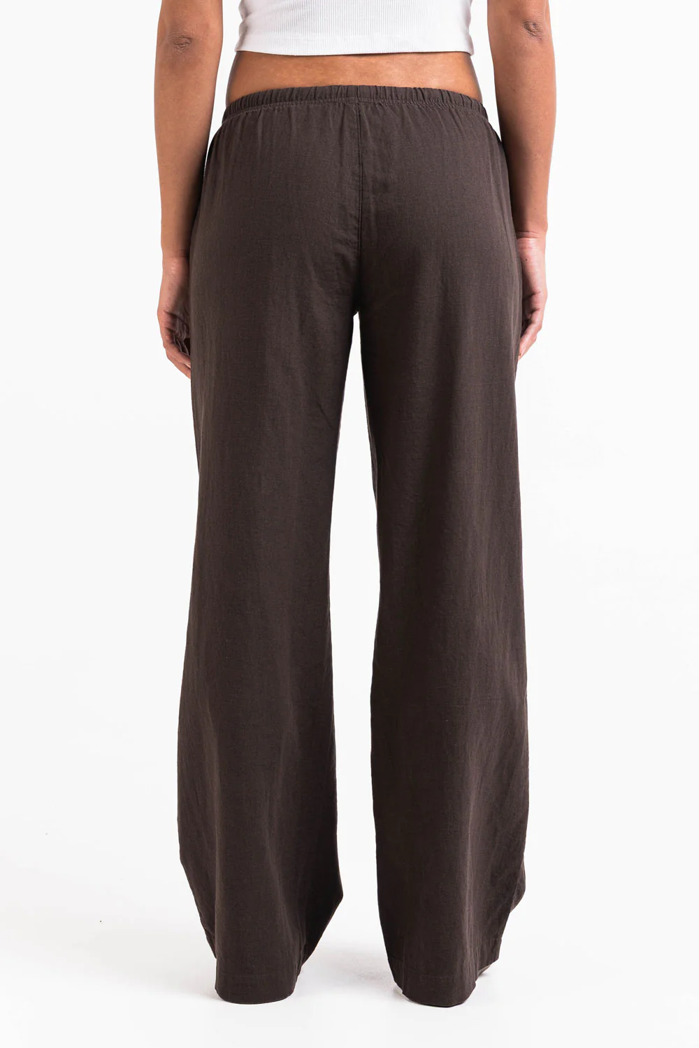 Mel 04Low Raka Linnebyxor - Brown - Image 4
