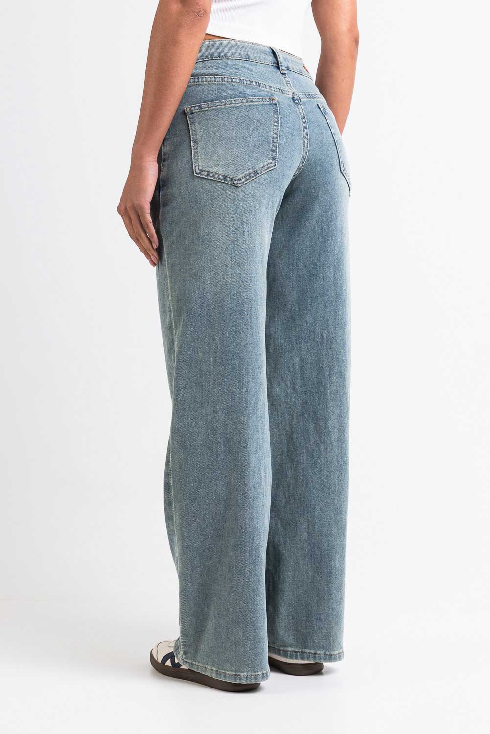 Mikka 03Mid Vida Jeans LightWeight - Antique Blue - Image 2