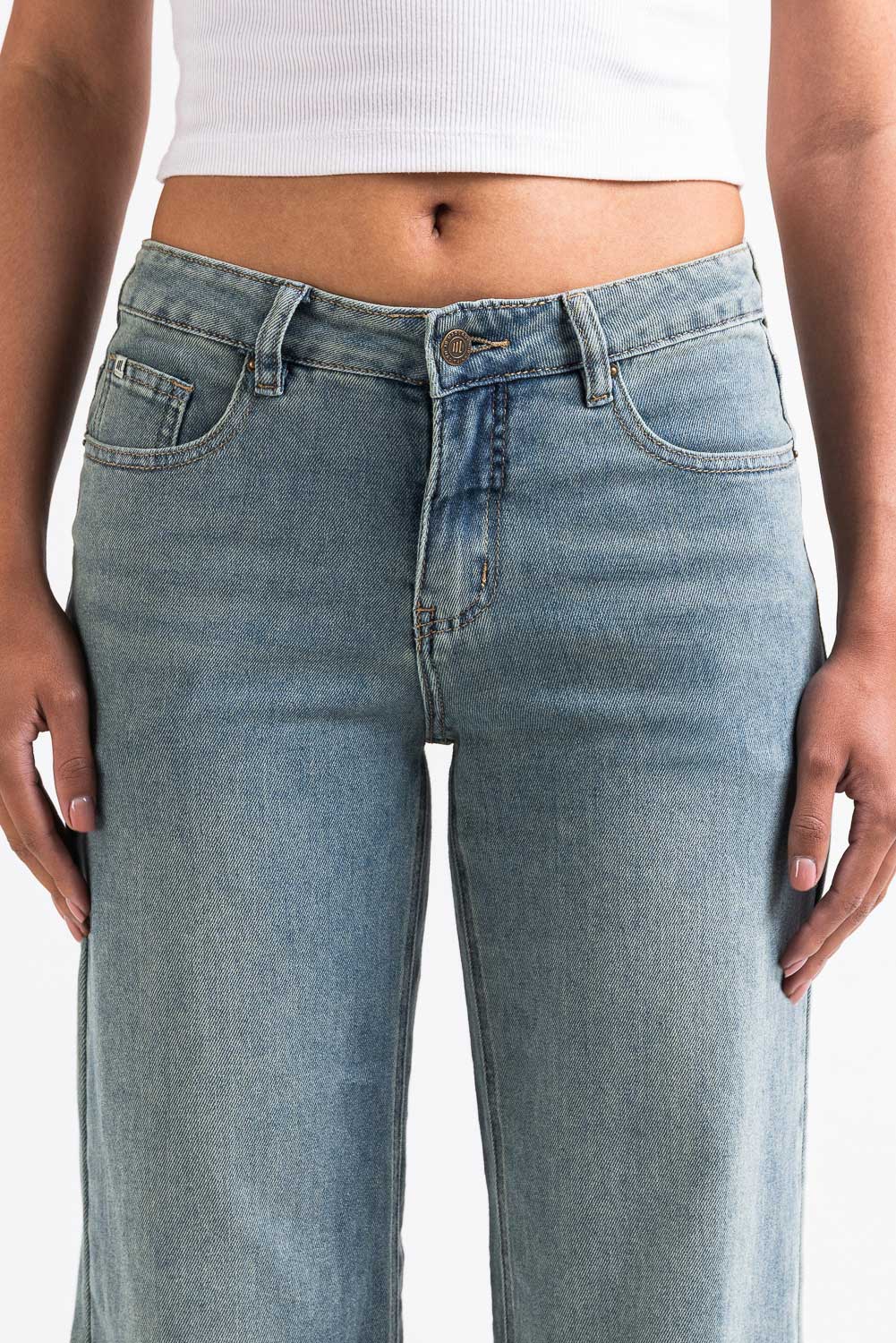 Mikka 03Mid Vida Jeans LightWeight - Antique Blue - Image 3