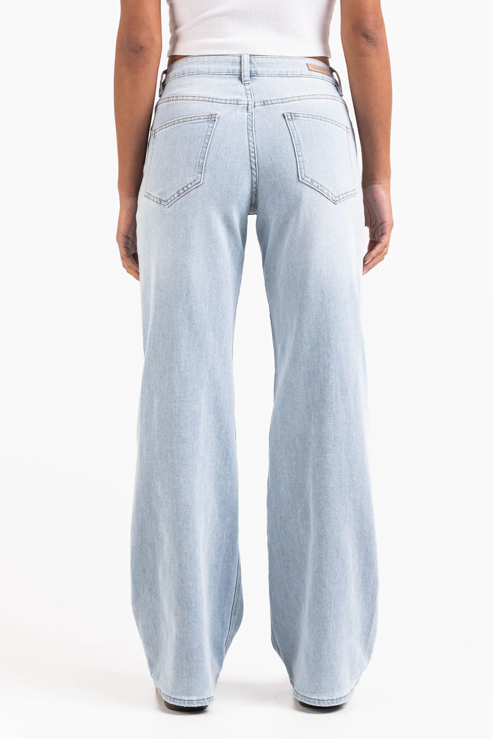 Mikka 03Mid Vida Jeans LightWeight - Bleach Blue - Image 5
