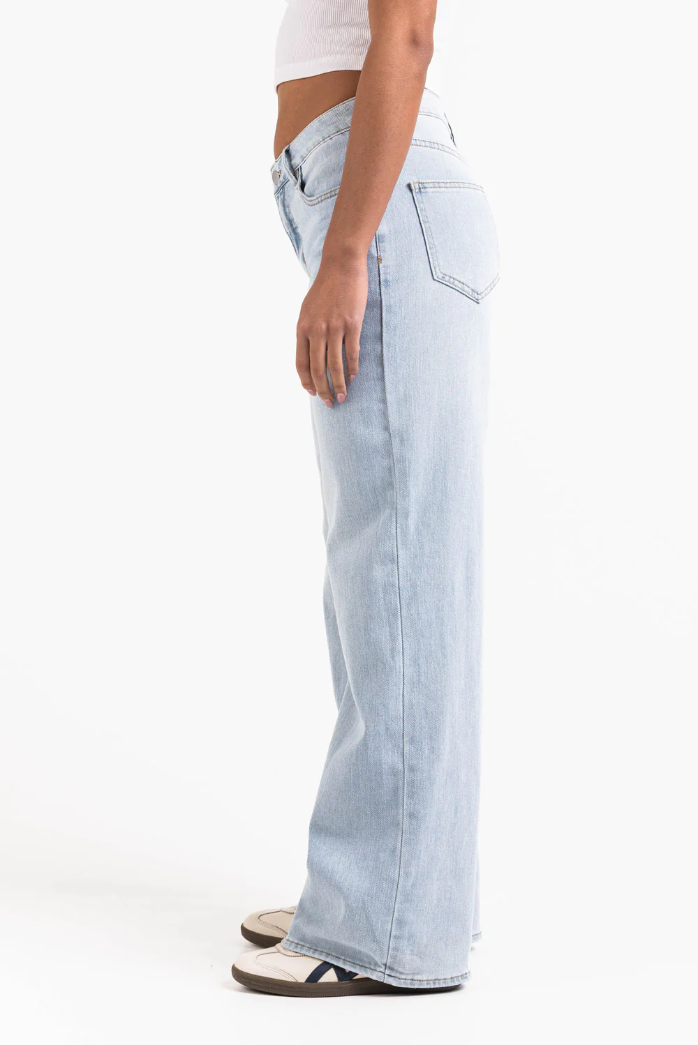 Mikka 03Mid Vida Jeans LightWeight - Bleach Blue - Image 6