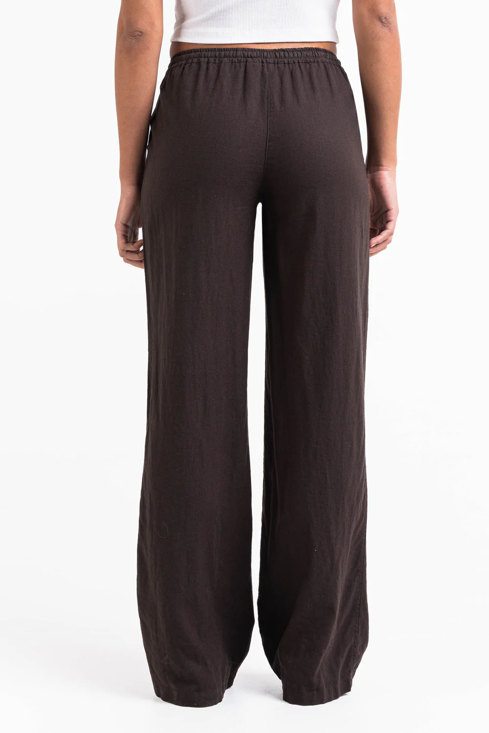 Mila 01Mid Raka Linnebyxor - Brown - Image 4