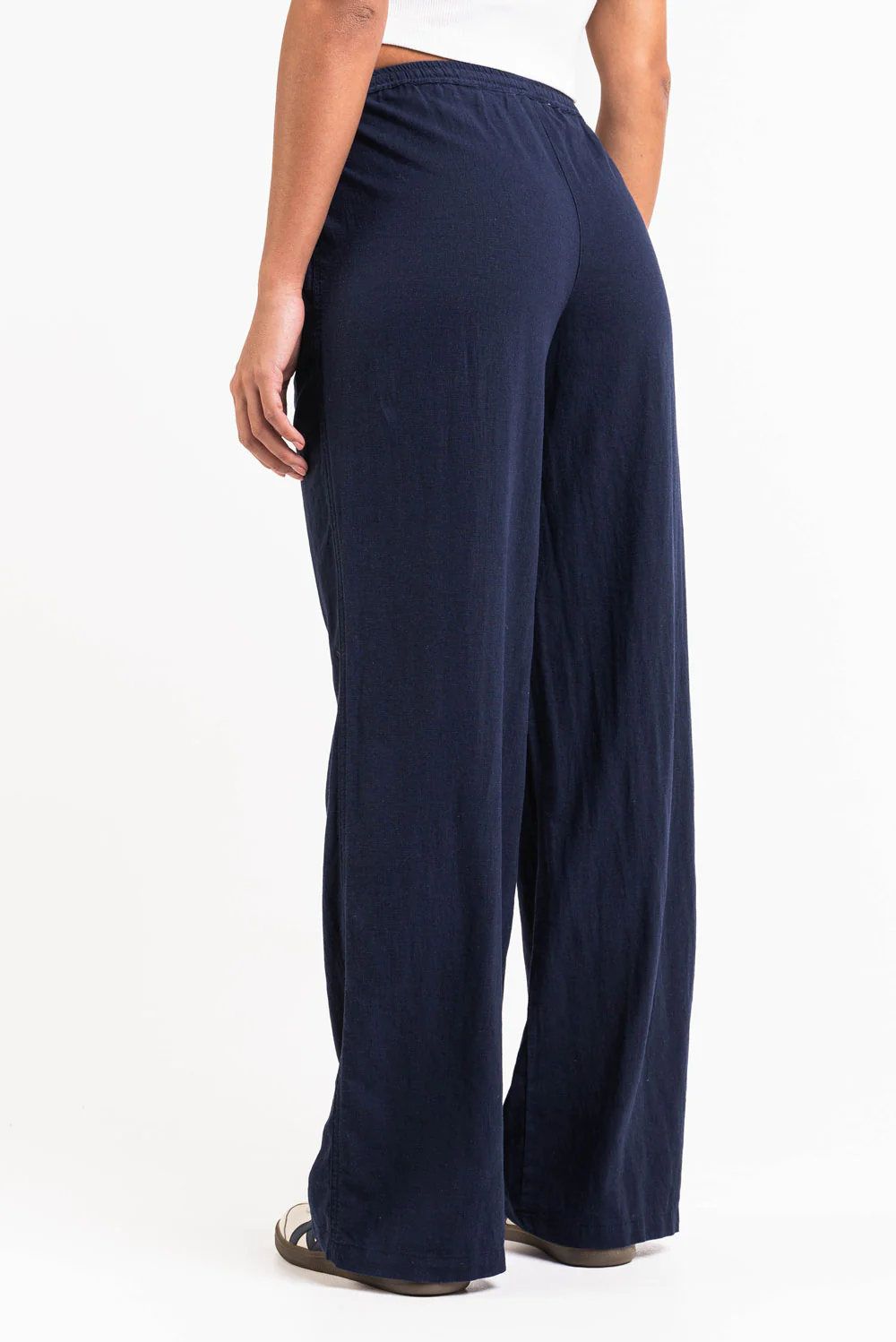 Mila 01Mid Raka Linnebyxor - Navy - Image 3
