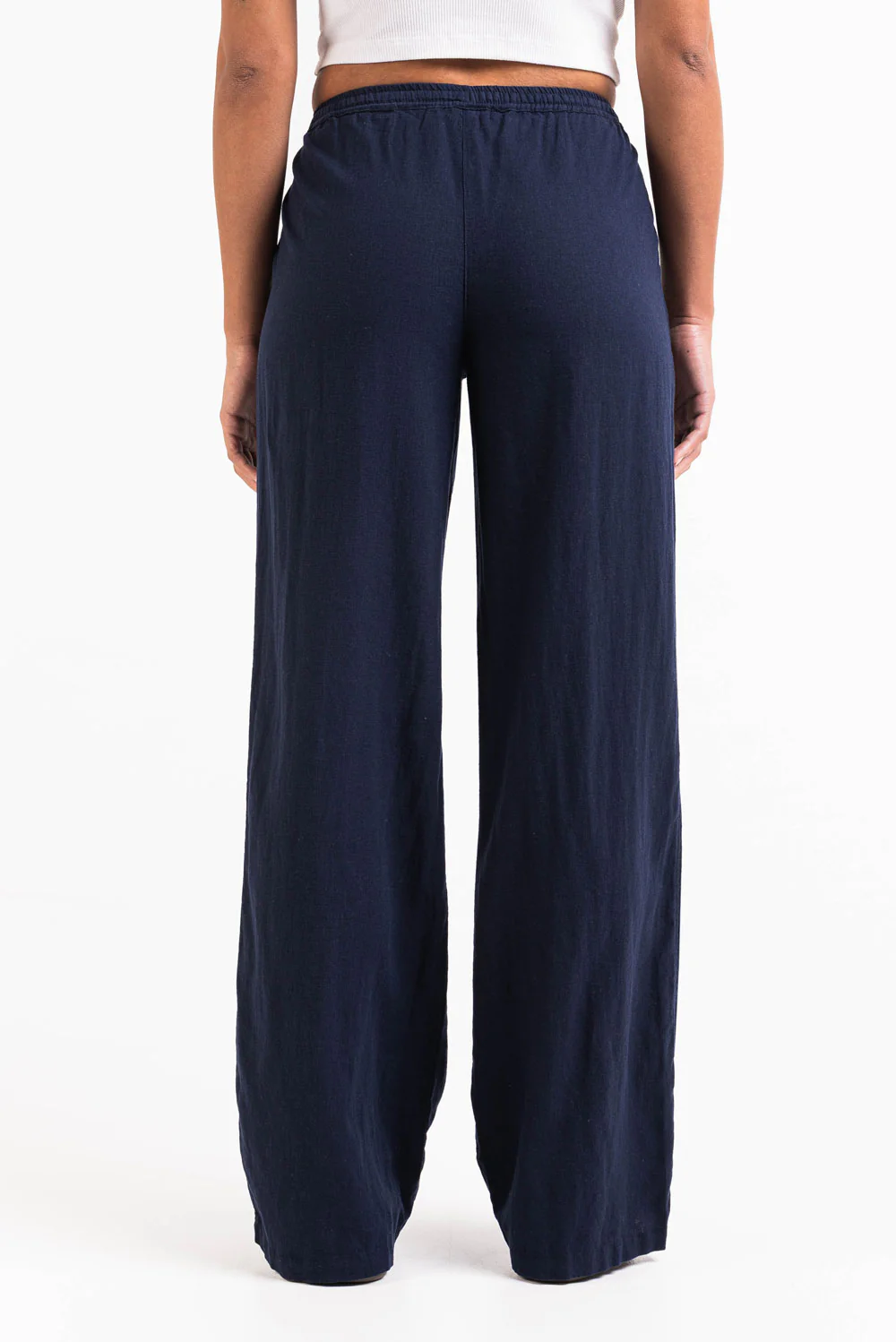 Mila 01Mid Raka Linnebyxor - Navy - Image 5