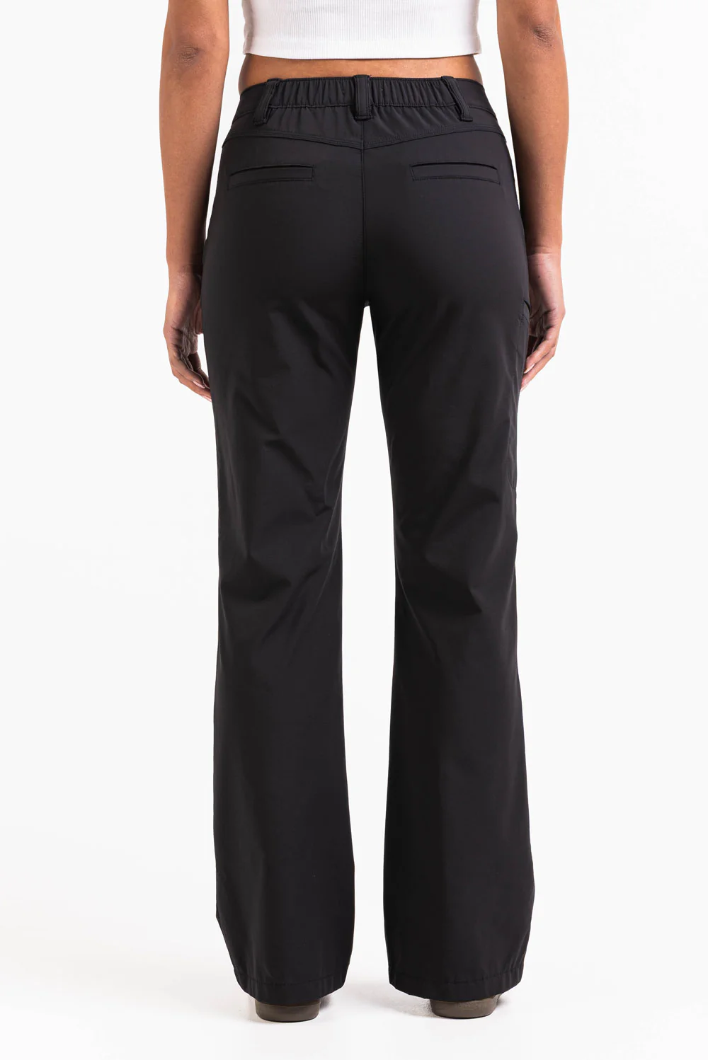 Sierra 01Mid GoUrban Bootcut Byxor - Black - Image 7