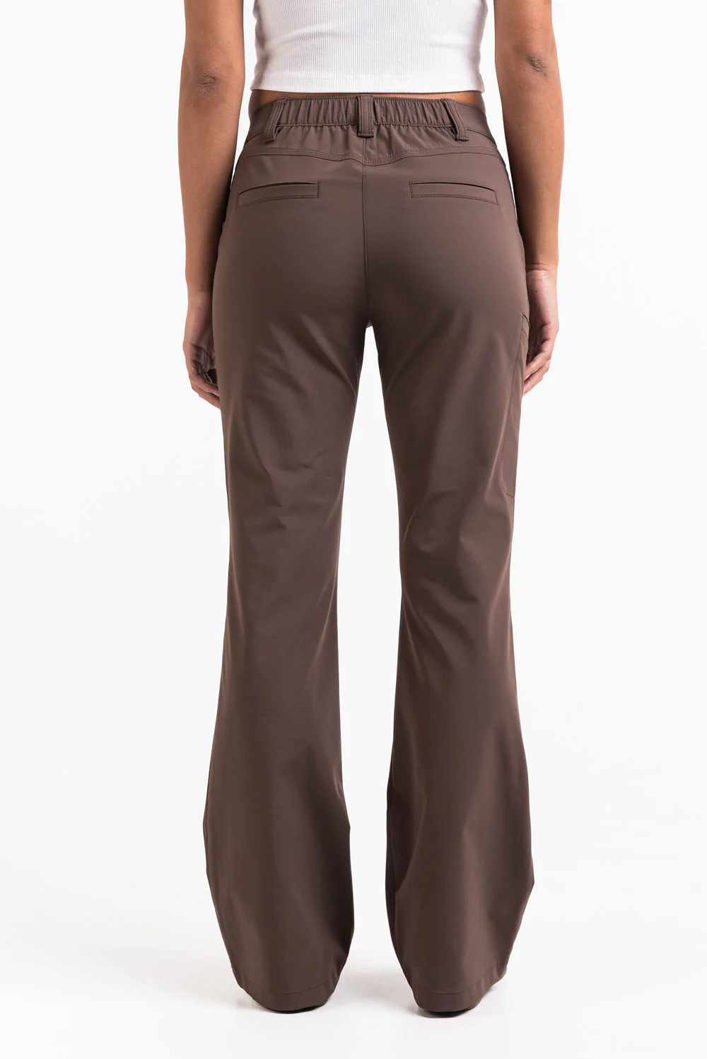 Sierra 01Mid GoUrban Bootcut Byxor - Mocca - Image 5