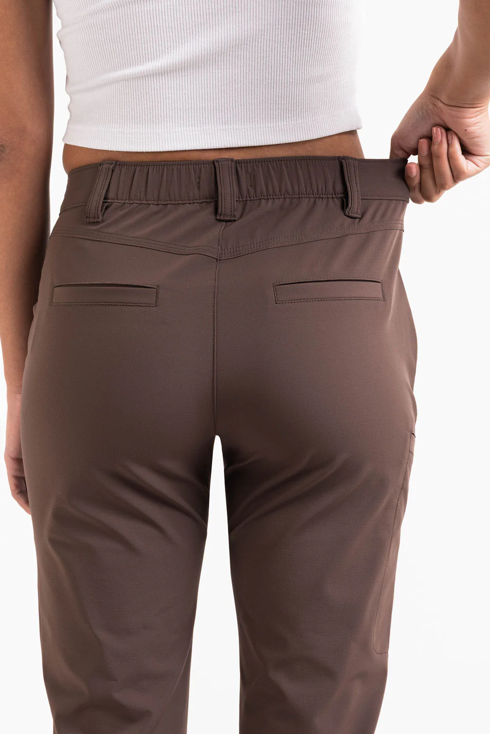 Sierra 01Mid GoUrban Bootcut Byxor - Mocca - Image 6