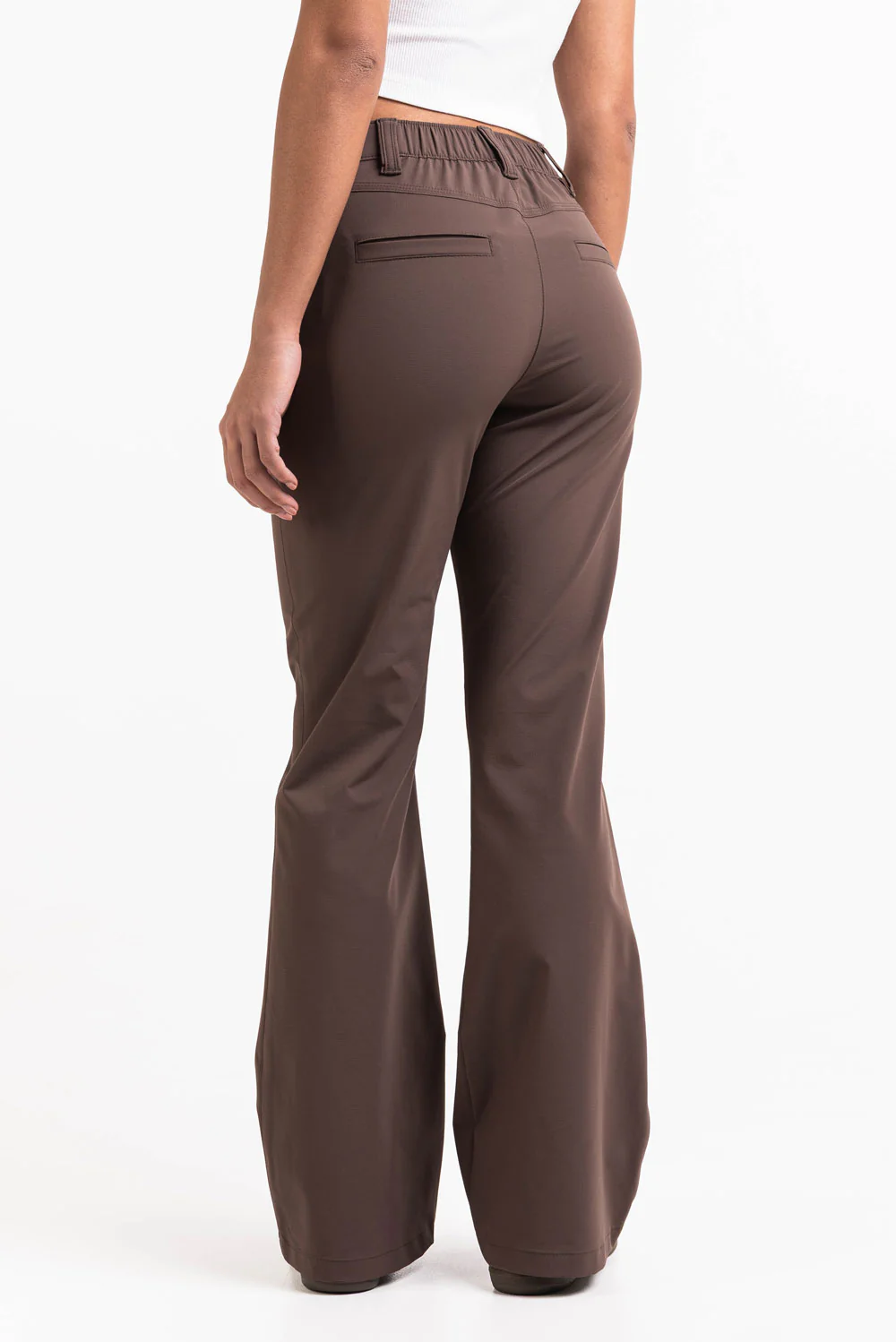 Sierra 01Mid GoUrban Bootcut Byxor - Mocca - Image 7