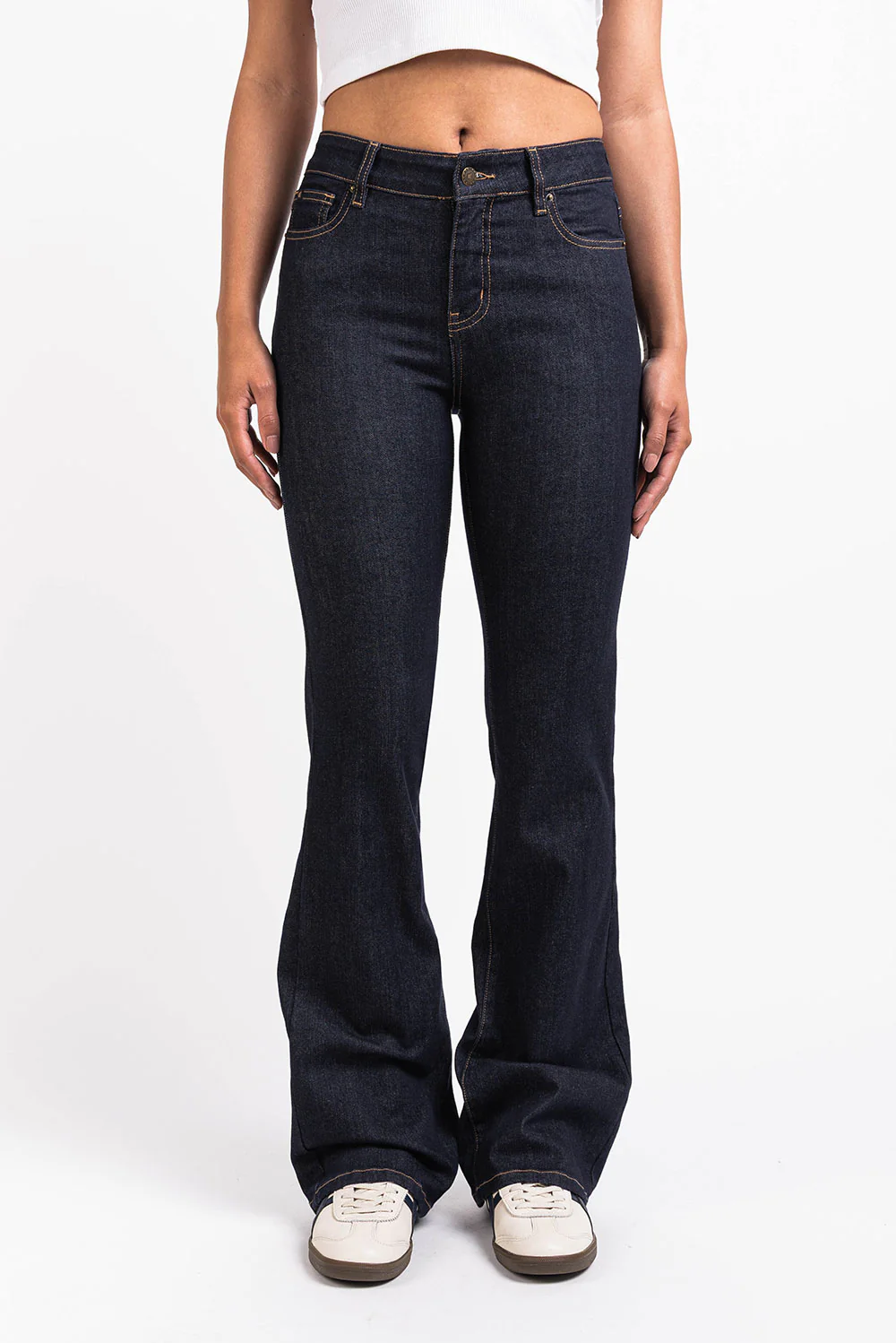 Taylor 02Mid Bootcut Jeans - Raw Denim - Image 3