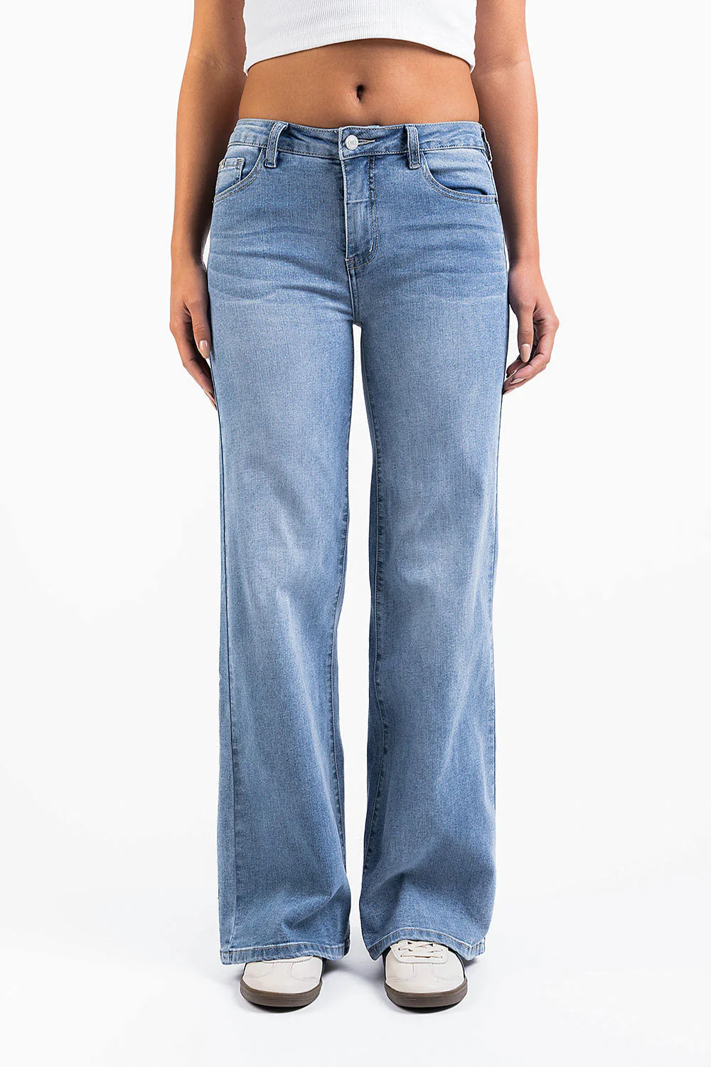 Taylor 03Mid Vida Jeans - Bleach Blue - Image 4