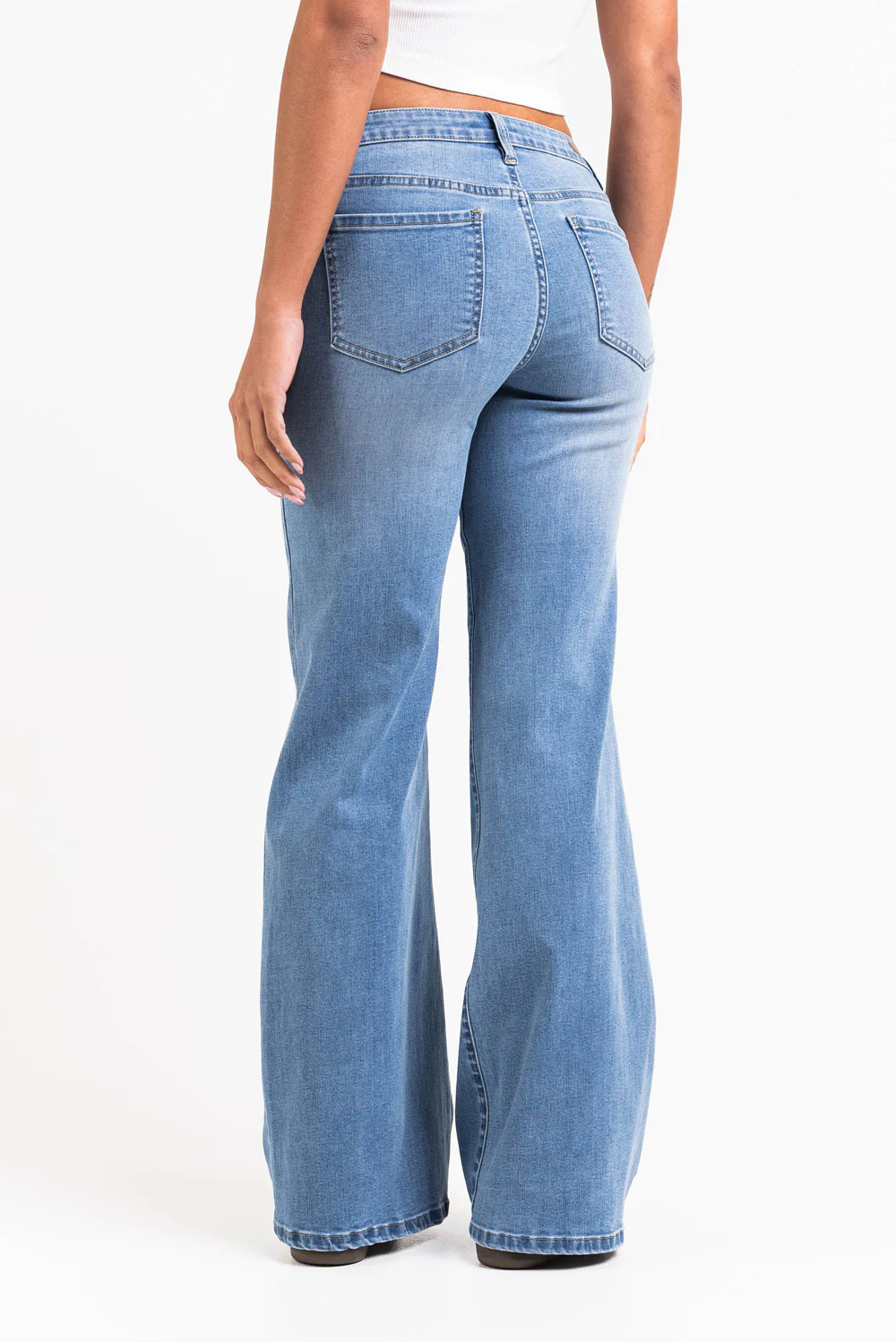 Taylor 06Low Flared Jeans - Classic Blue - Image 5